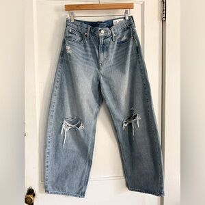 GAP High Rise Barrel Jean Women's 29 P